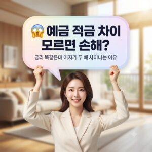 예금 적금