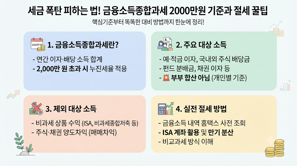 세금 폭탄 맞을뻔... 금융소득종합과세 2000만원 기준과 피하는 법 (실제 경험) 2 image 1