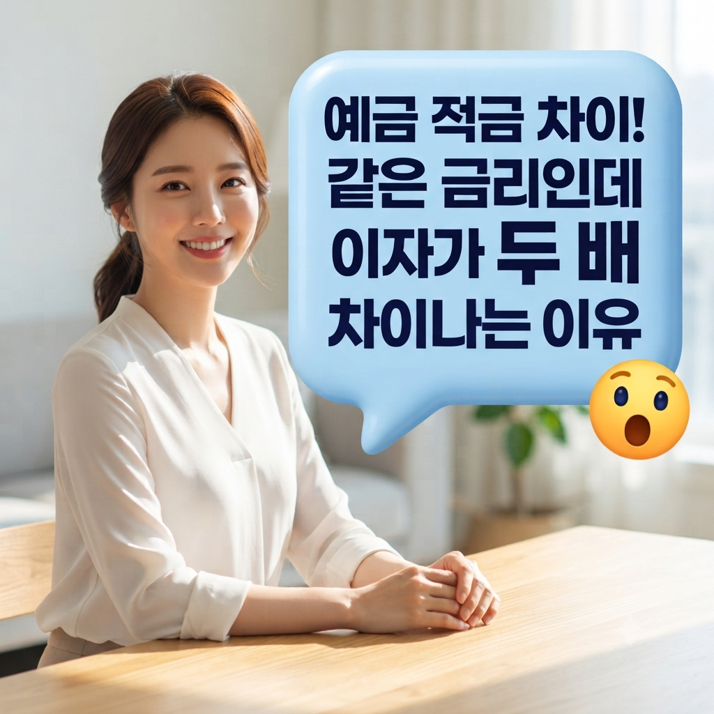 예금 적금 차이 모르면 손해? 금리 똑같은데 이자가 두 배 차이나는 이유 1 image 7