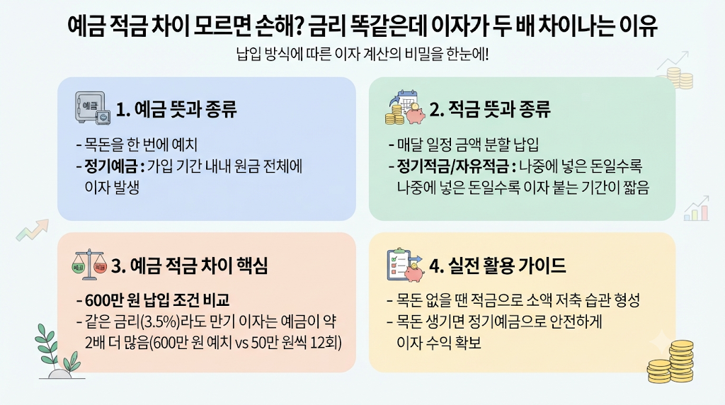 예금 적금 차이 모르면 손해? 금리 똑같은데 이자가 두 배 차이나는 이유 2 image 8